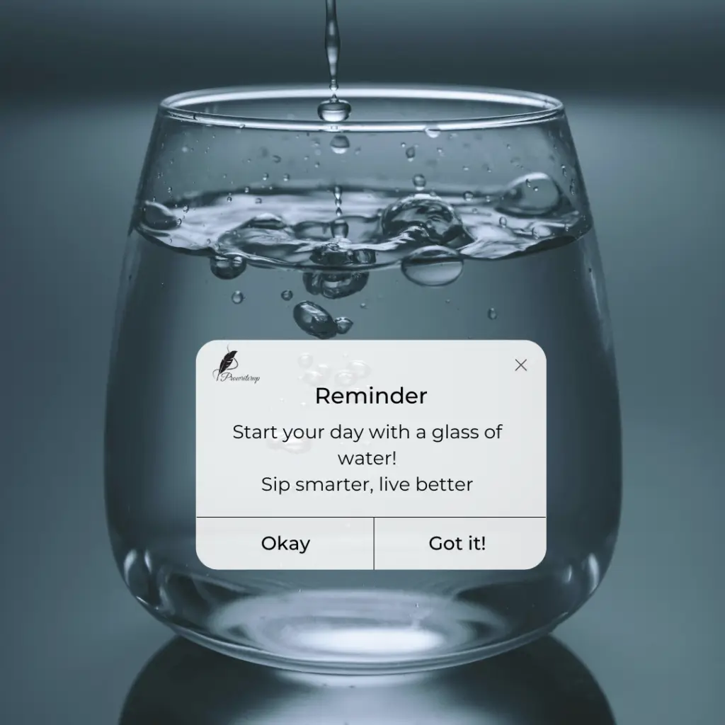 Benefits of drinking water
